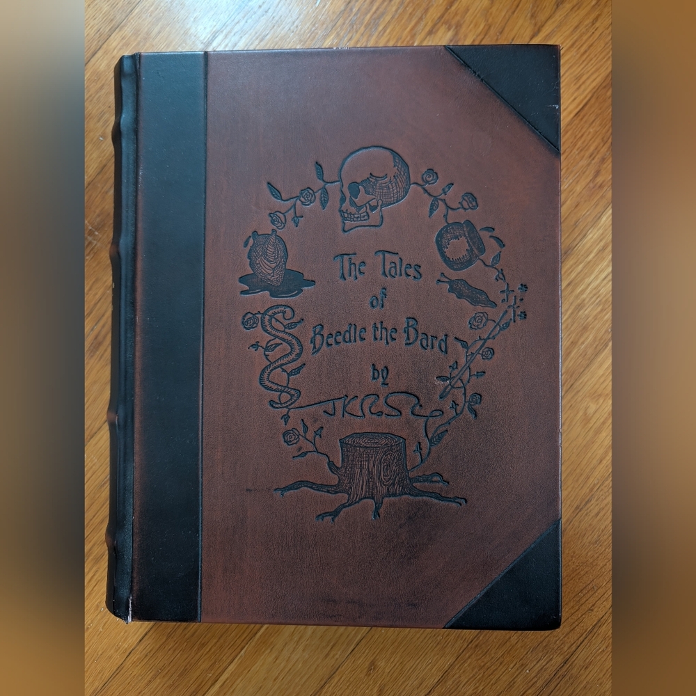 The Tales Of Beedle the Bard Collector's First Ed Book & Print Set Harry Potter